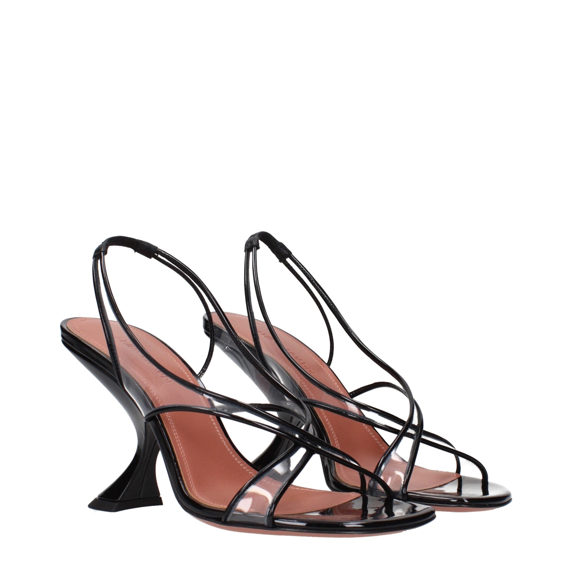 Amina Muaddi Women's Sandals Patent Leather