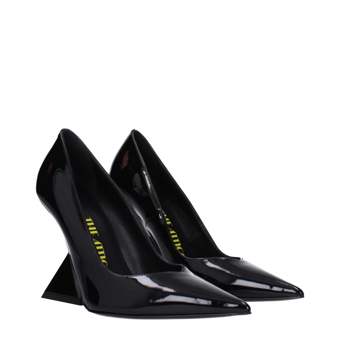 The Attico Women's Pumps in Patent Leather Black