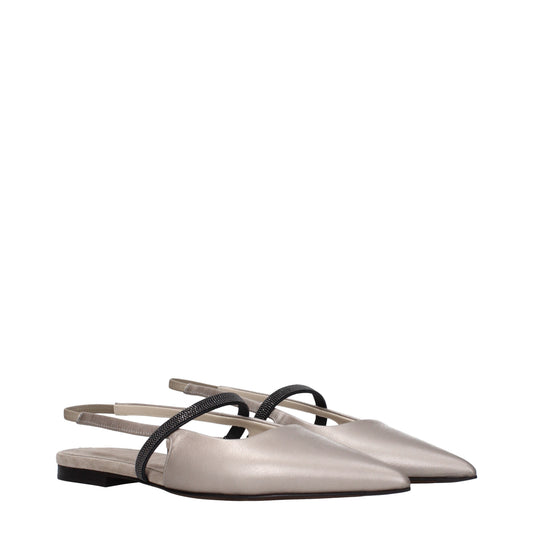 Brunello Cucinelli Women's Ballet Flats Leather