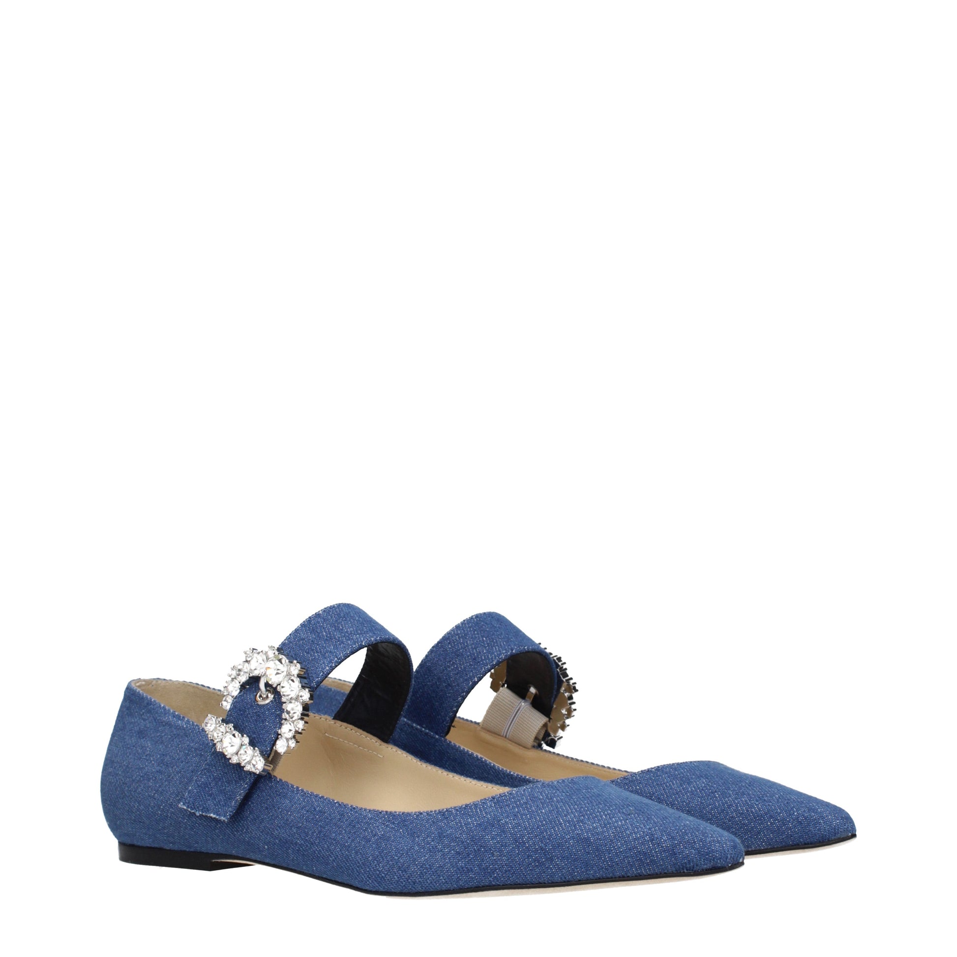 Jimmy Choo Women's Ballet Flats Fabric