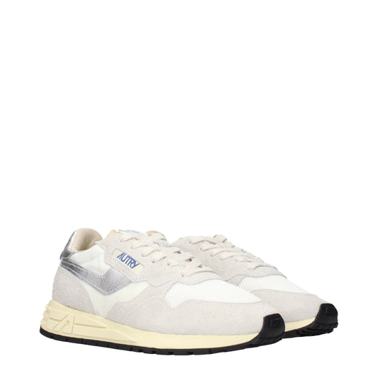 Autry Sneakers Women Suede White/Silver