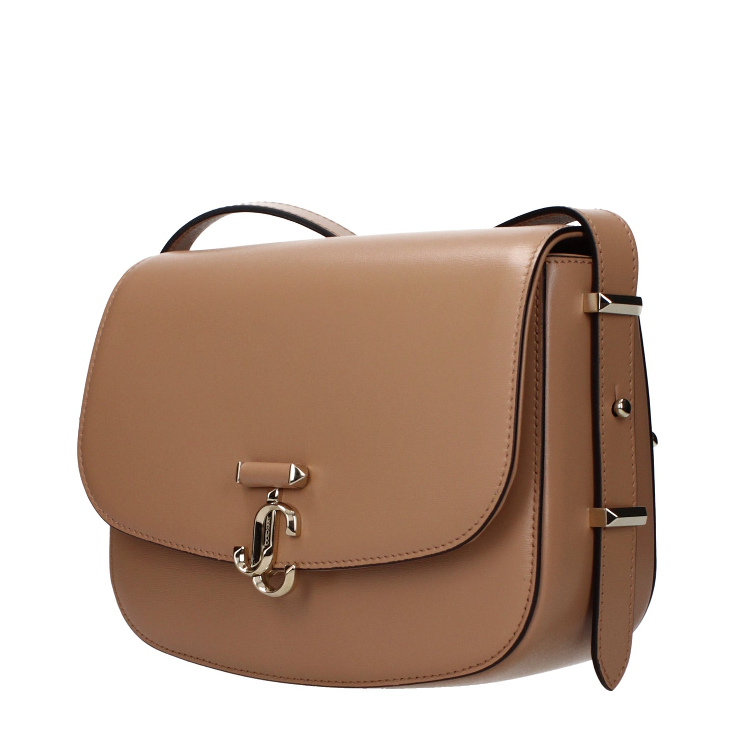Jimmy Choo Crossbody Bags Women Leather Brown/Cookie