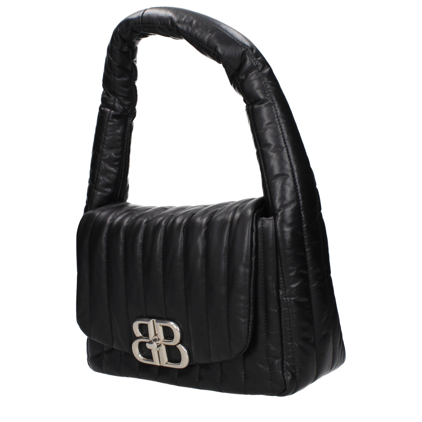 Balenciaga Handbags Women Leather Black