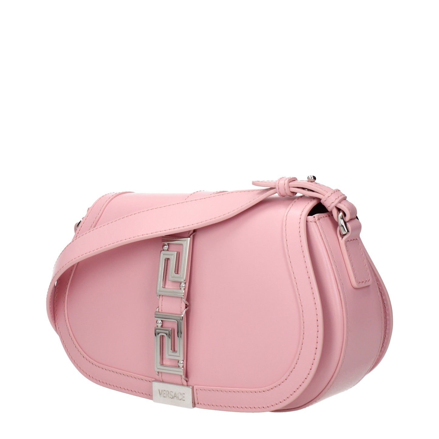 Versace Shoulder Bags Women Leather Pink