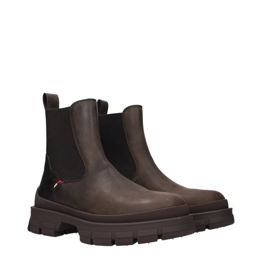 Moncler Men's Ankle Boots Suede