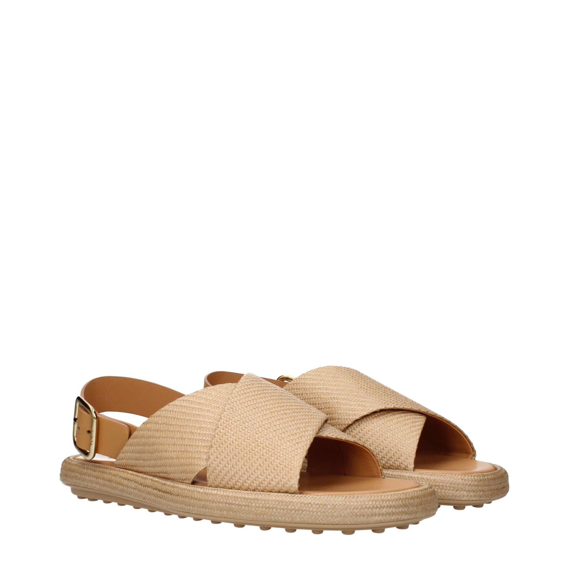 Tod's Women's Slippers and Clogs Raffia