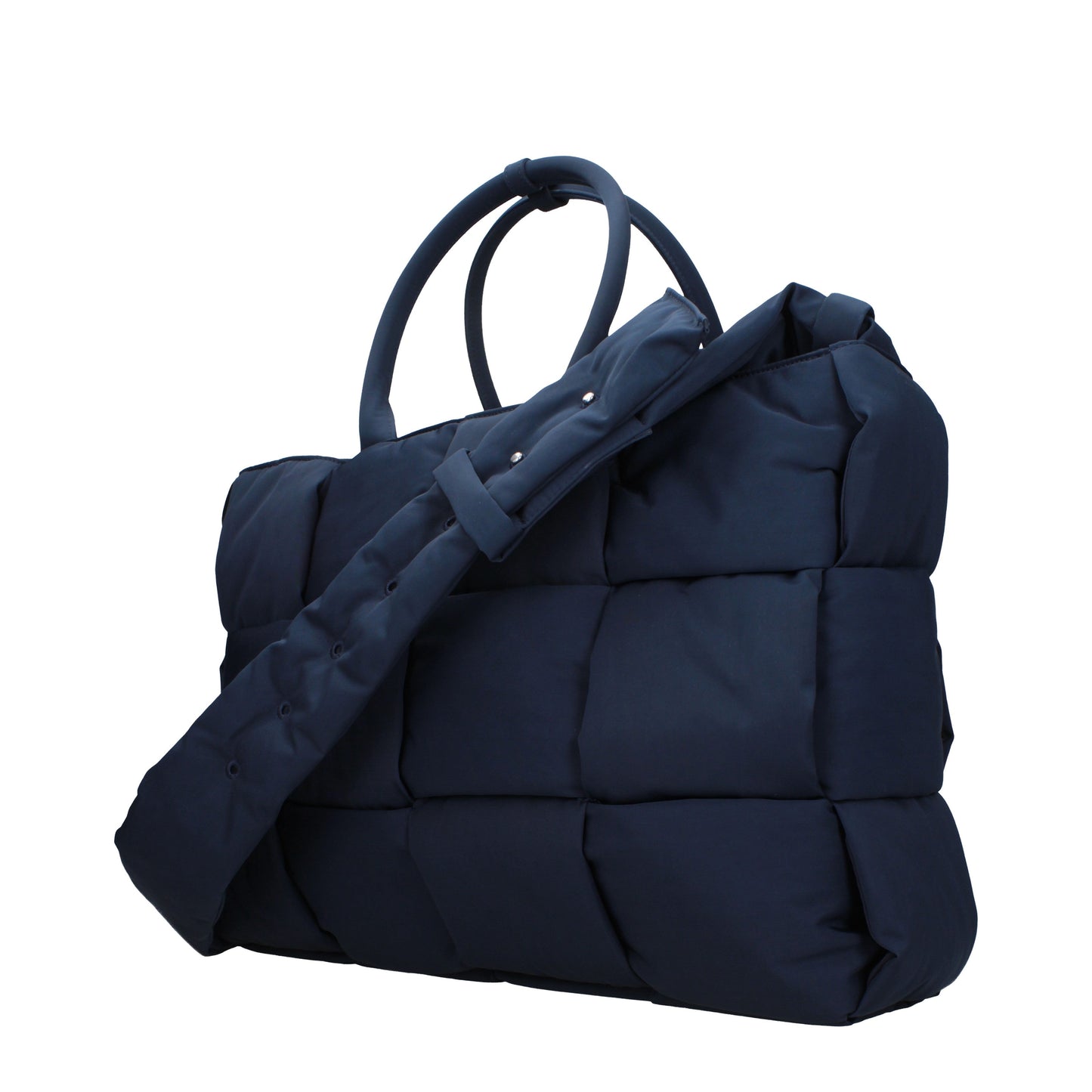 Bottega Veneta Handbags Men Recycled Nylon Blue/Abyss