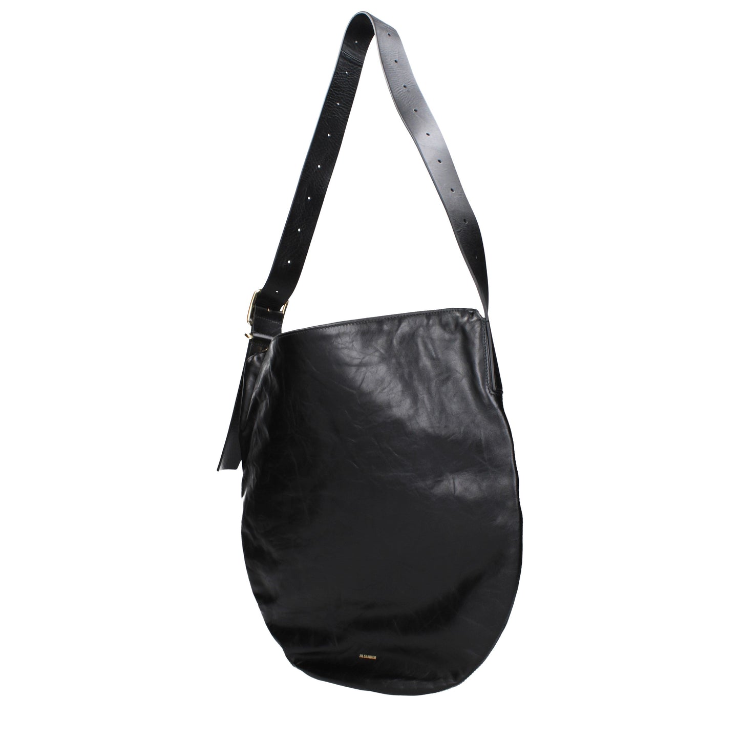 Jil Sander Crossbody Bags Women Leather Black