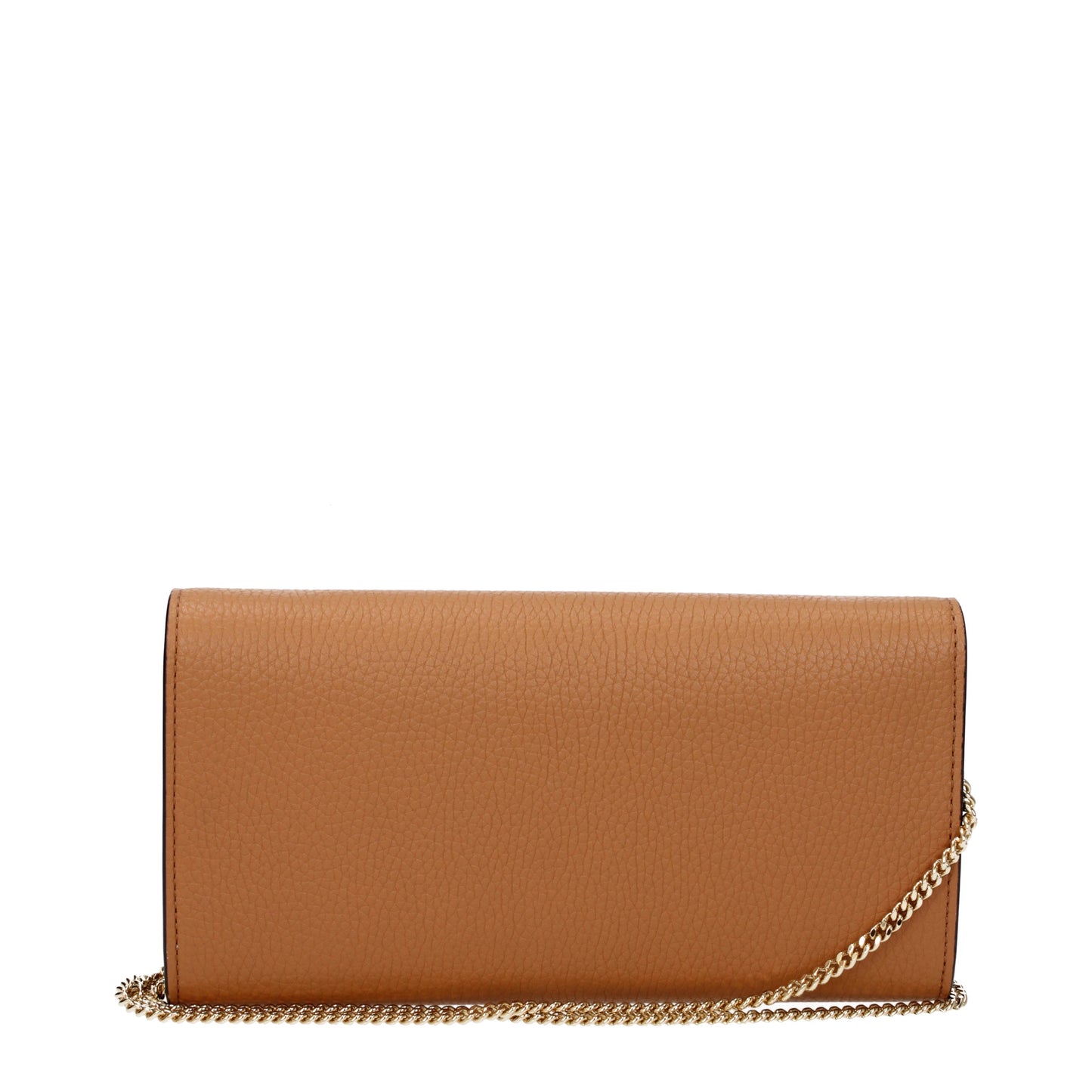 Valentino Garavani Clutches Women Leather Brown/Almond