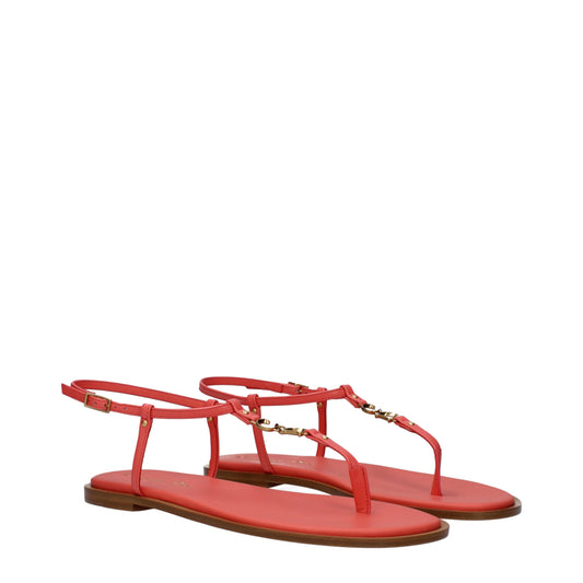 Christian Dior Women's Flip Flops Leather