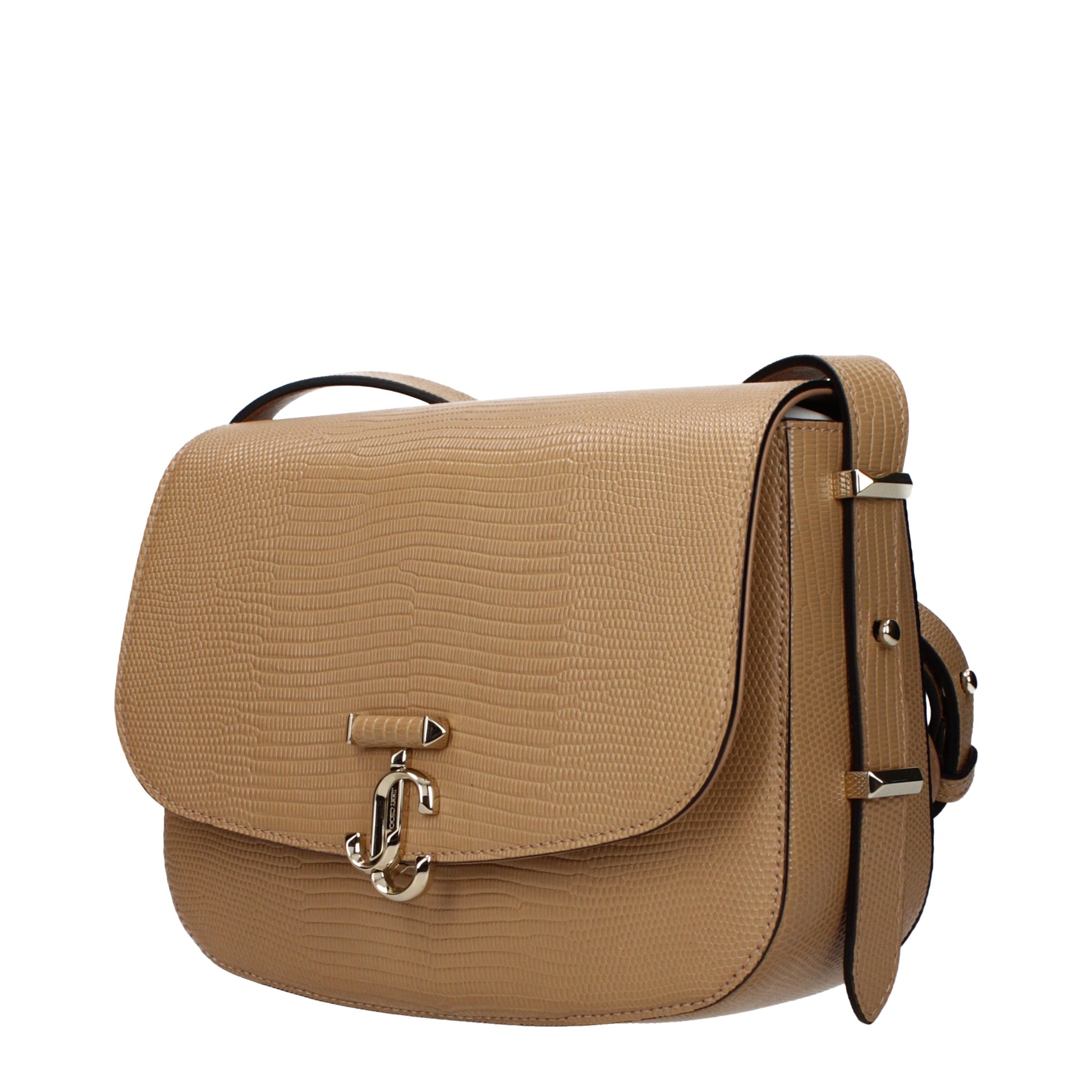 Jimmy Choo Crossbody Bags Women Leather Brown/Cookie