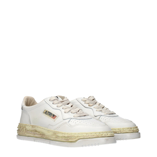 Autry Sneakers Women Leather White/Beige