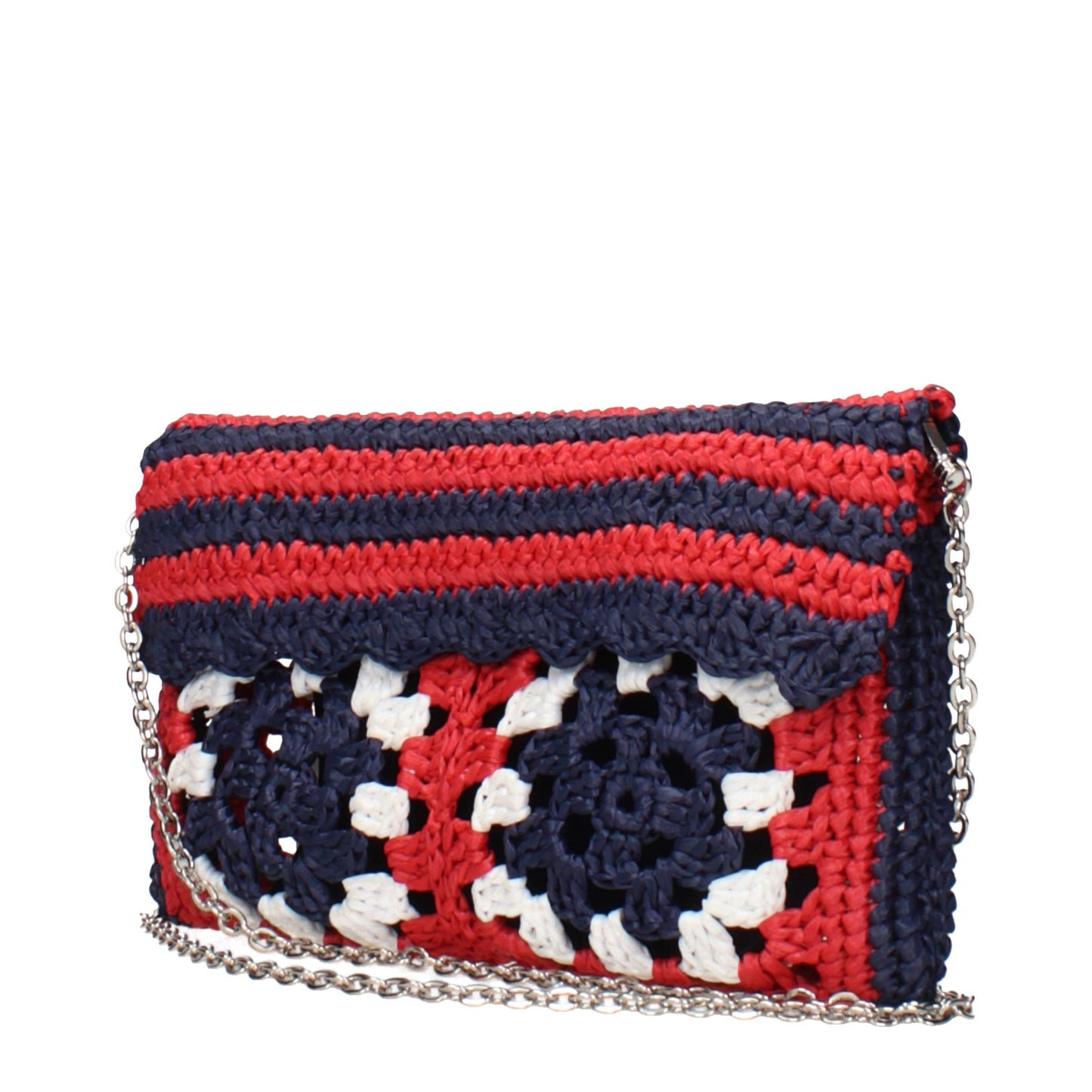 Miu Miu Women's Clutches Raffia Multicolor