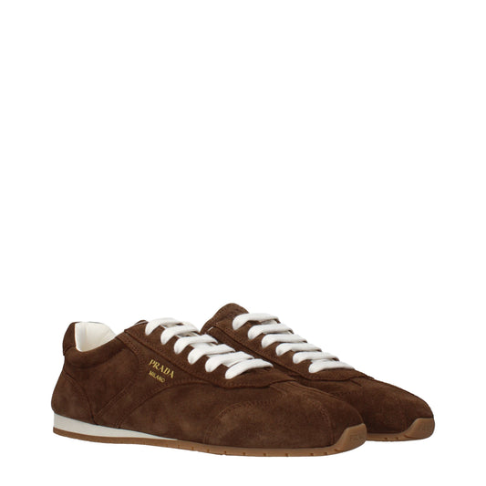 Prada Women's Sneakers Suede