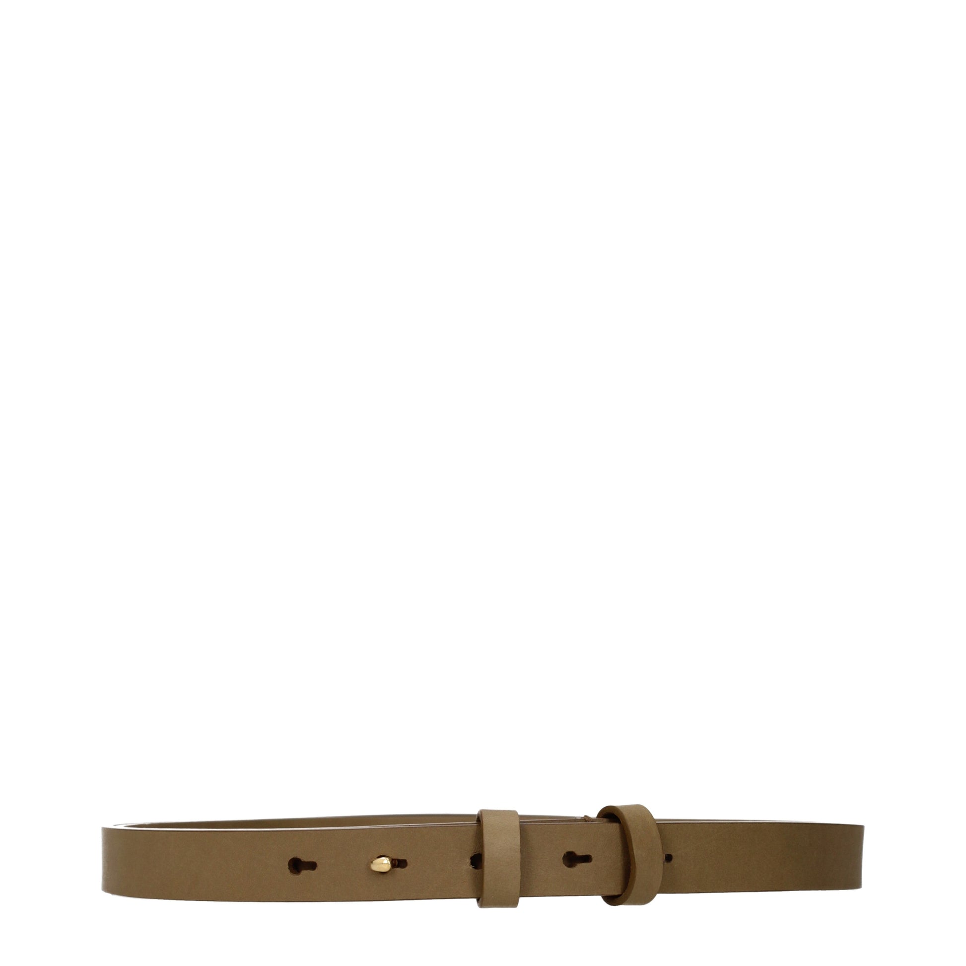 Burberry Belts Women Leather Brown