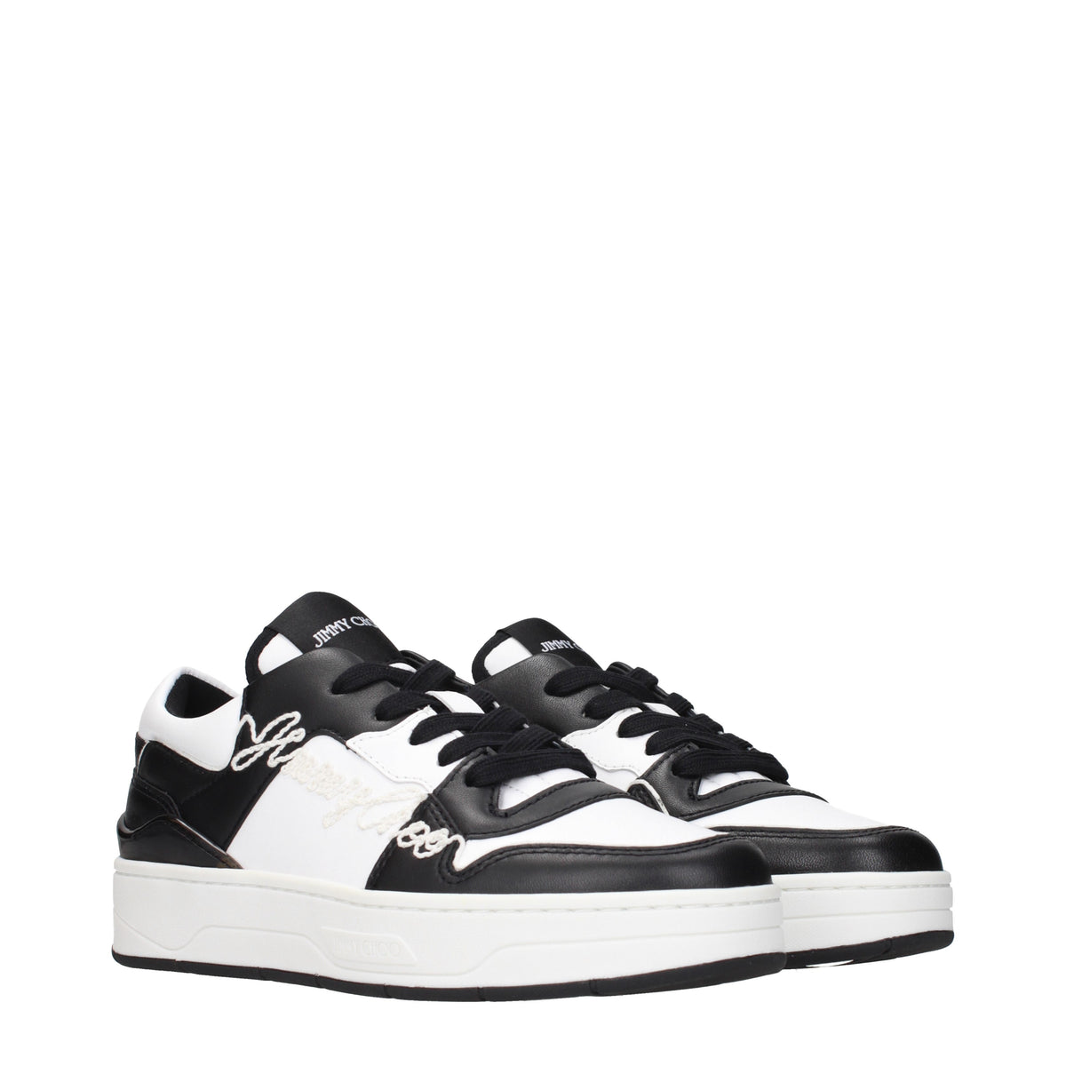 Jimmy Choo Sneakers Women Leather Black