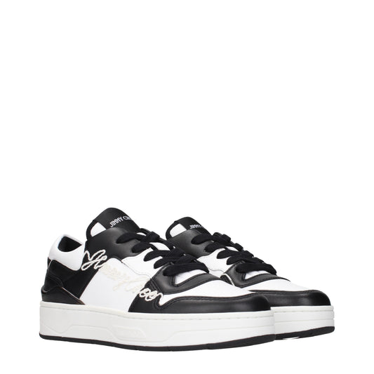Jimmy Choo Sneakers Women Leather Black
