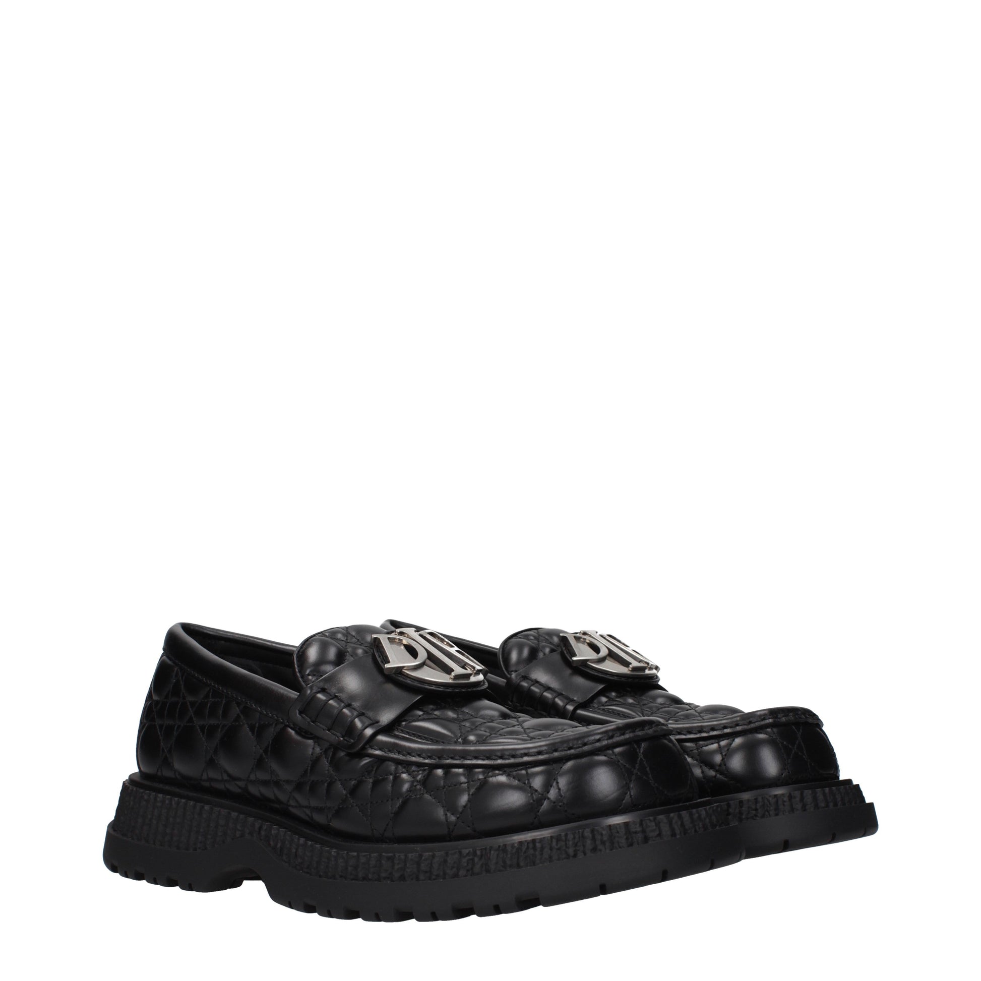 Christian Dior Men's Loafers Leather