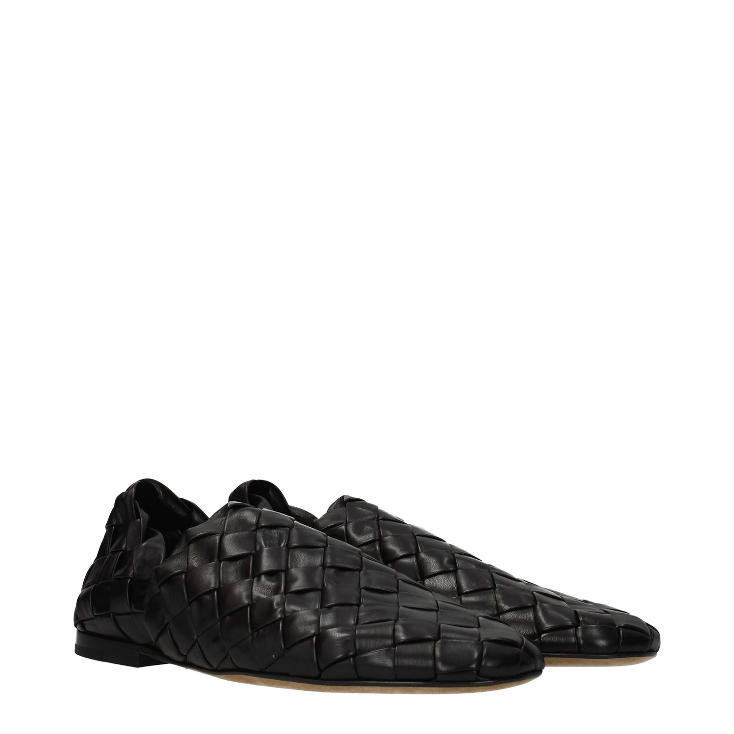 Bottega Veneta Men's Slip-ons in Leather Black