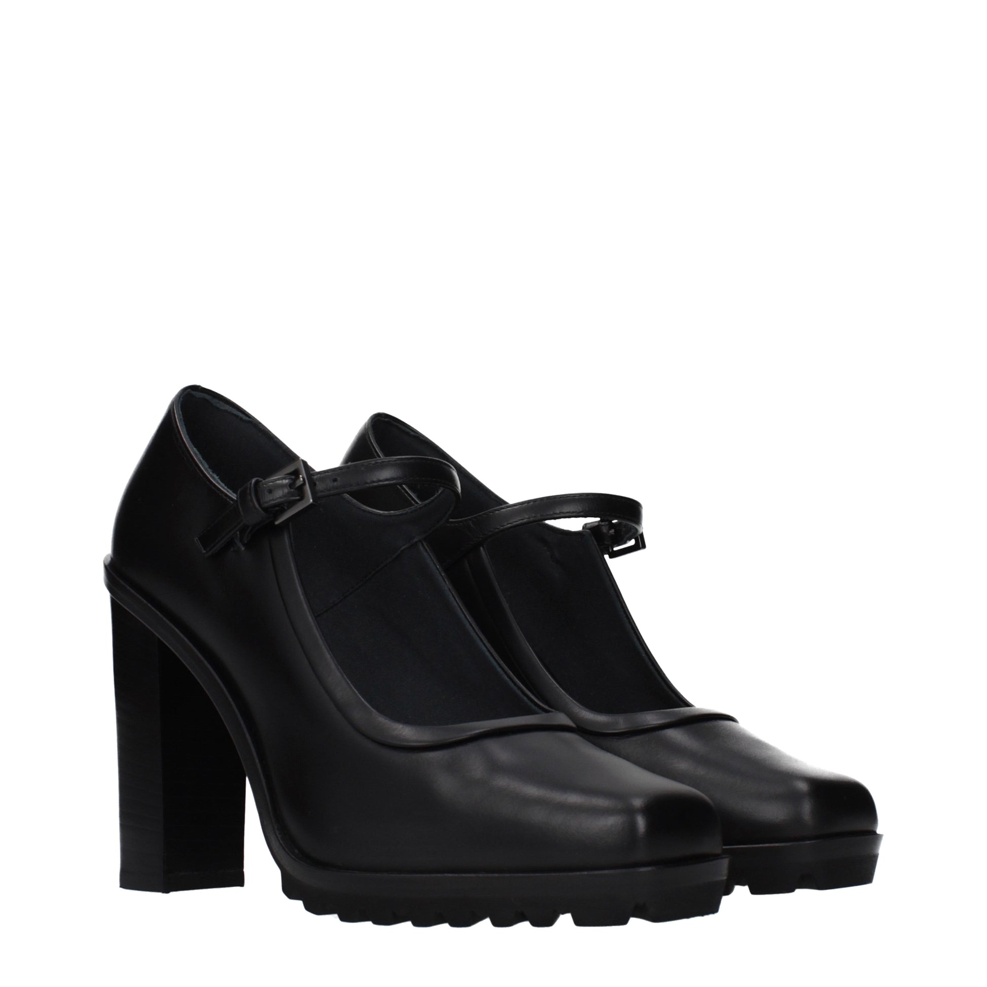 Max Mara Pumps Women Leather Black