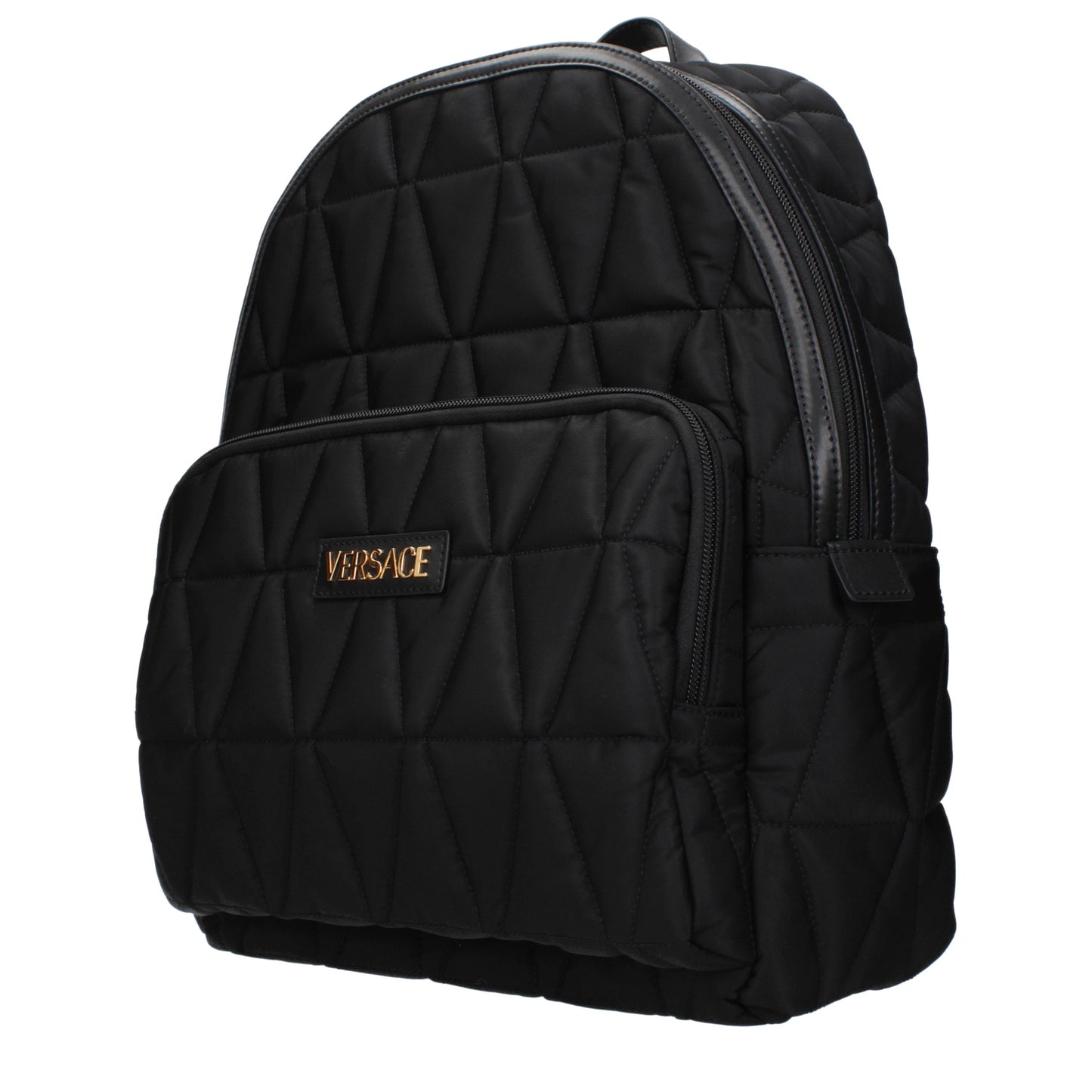 Versace Backpacks and Bumbags Men Fabric  Black