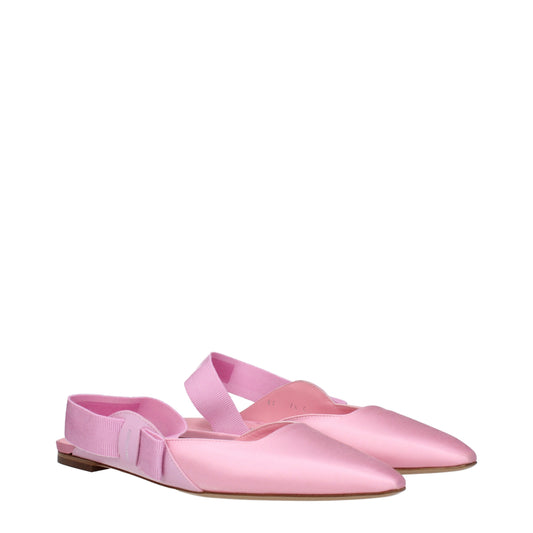 Salvatore Ferragamo Women's Sandals in Satin Pink