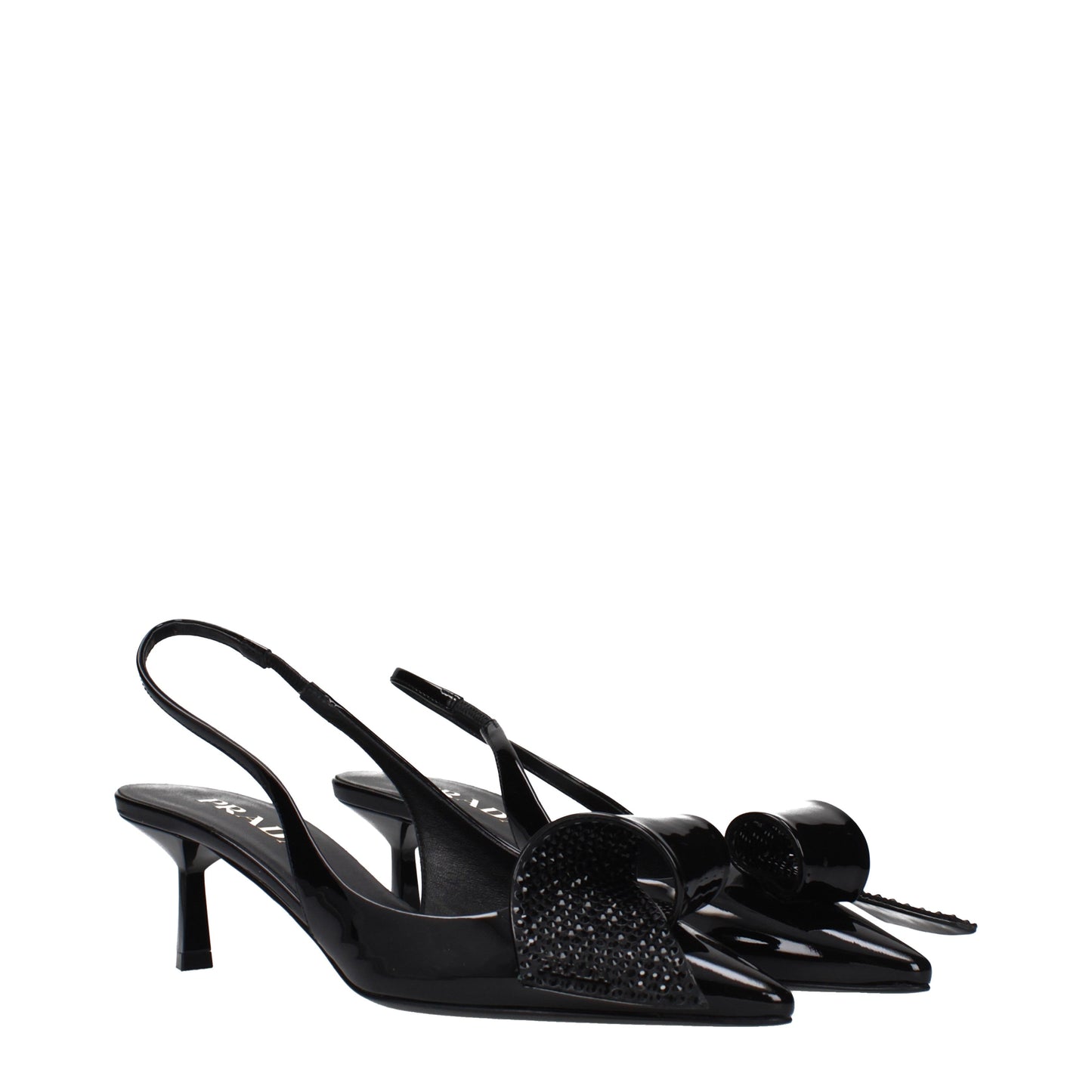 Prada Women's Sandals Patent Leather