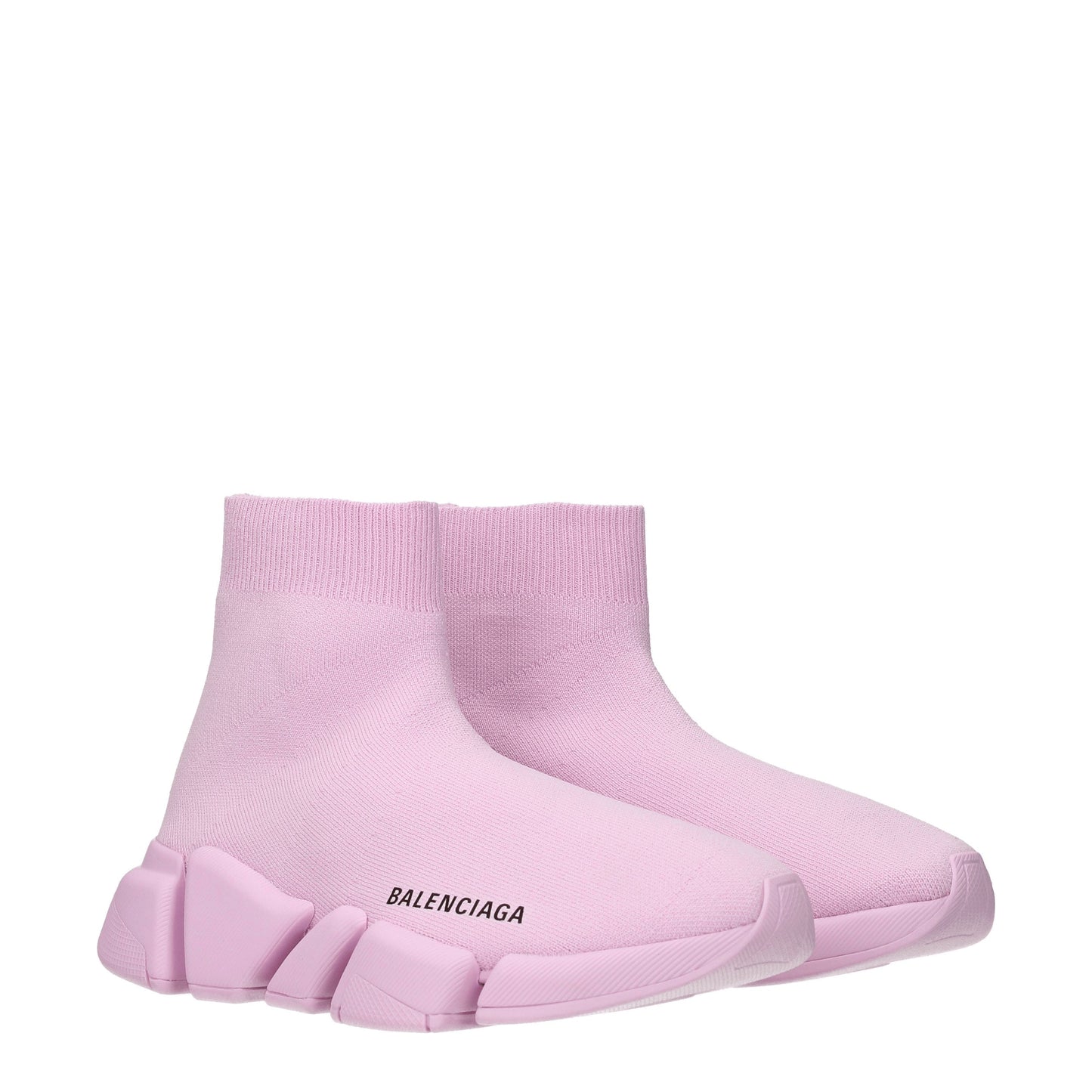 Balenciaga Women's Sneakers in Fabric  Pink/Pastel Pink