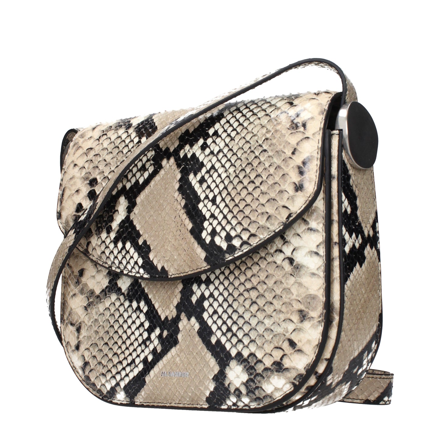 Jil Sander Crossbody Bags Women Leather Beige