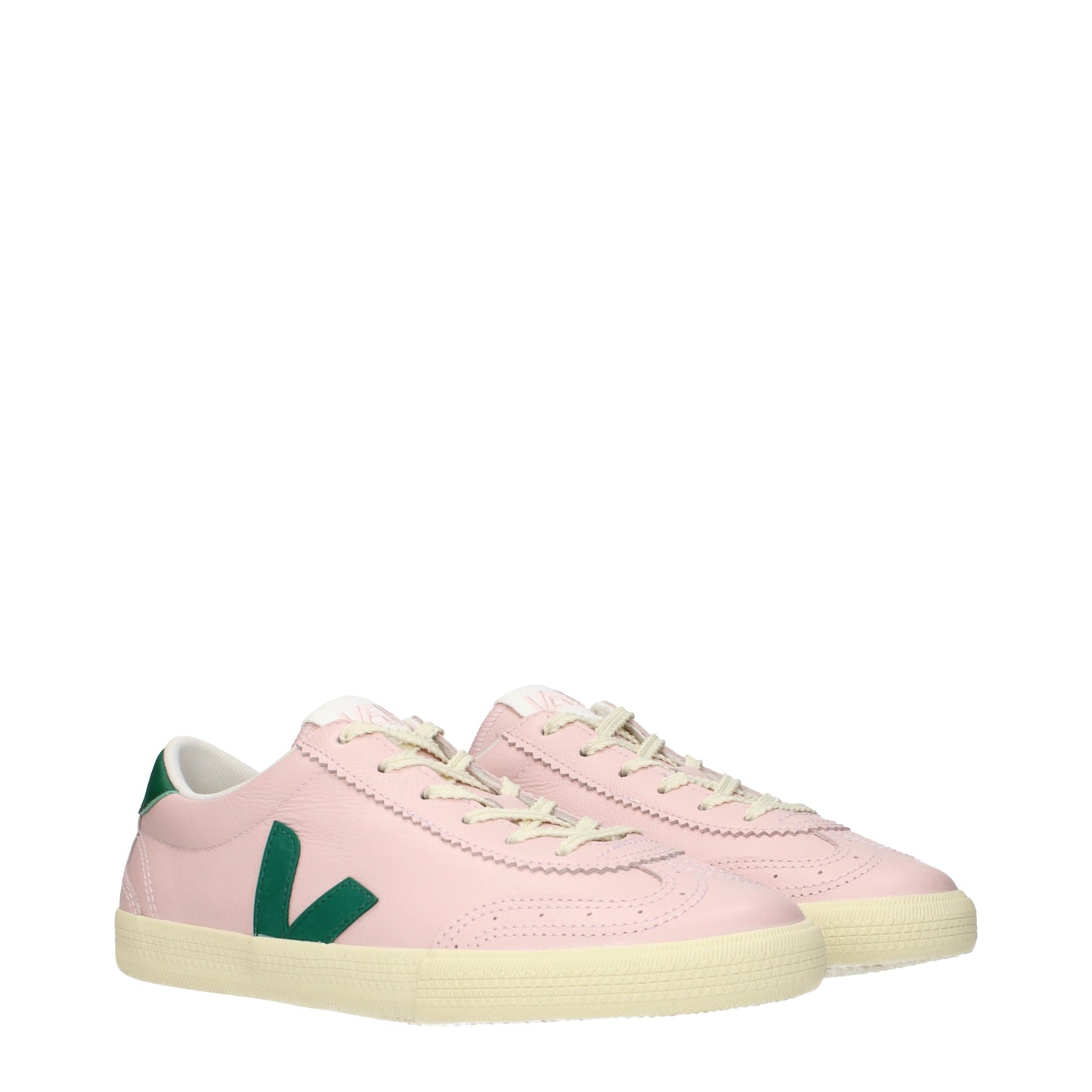 Veja Sneakers Women Leather Pink/Green