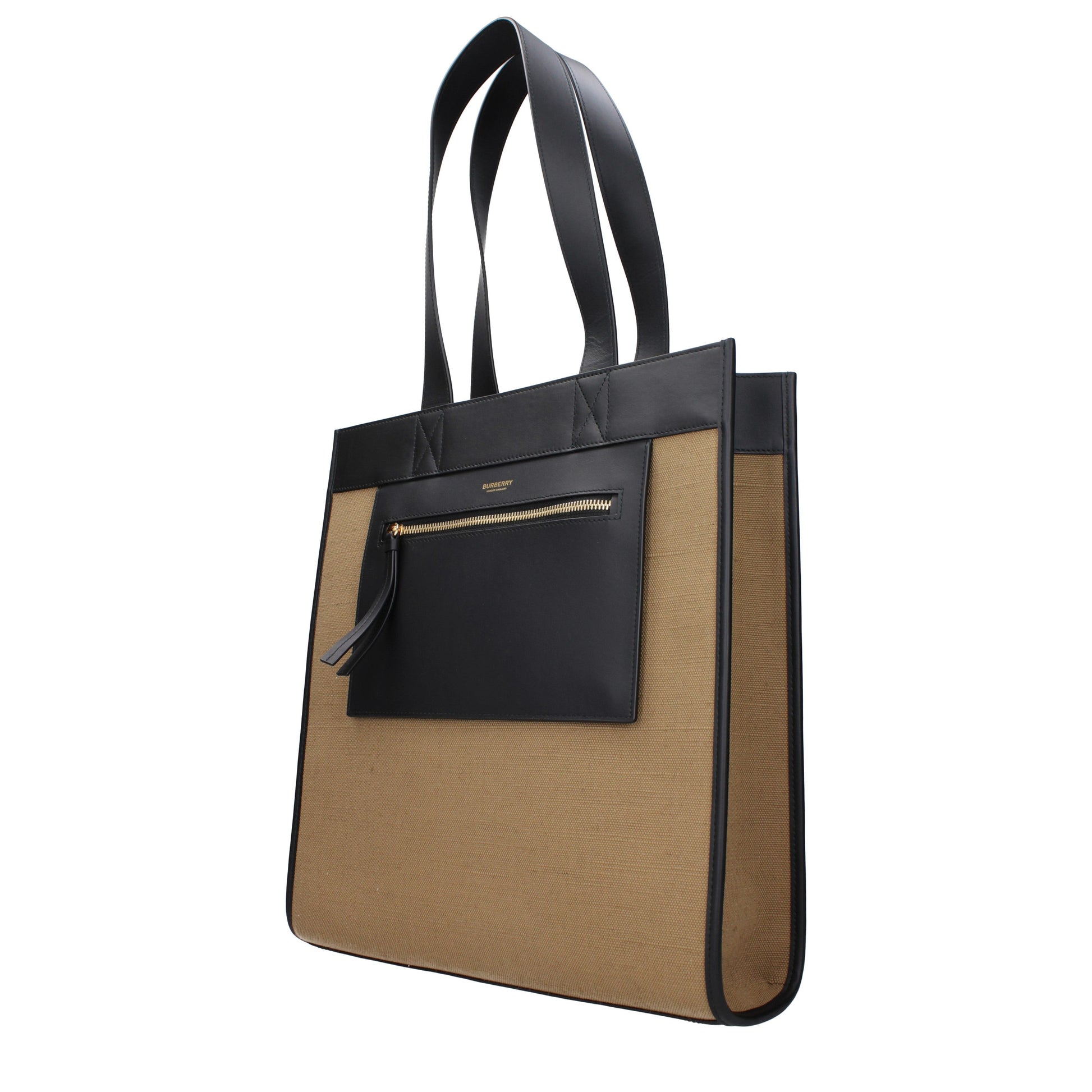 Burberry Shoulder Bags Women Fabric  Brown/Dark Blue