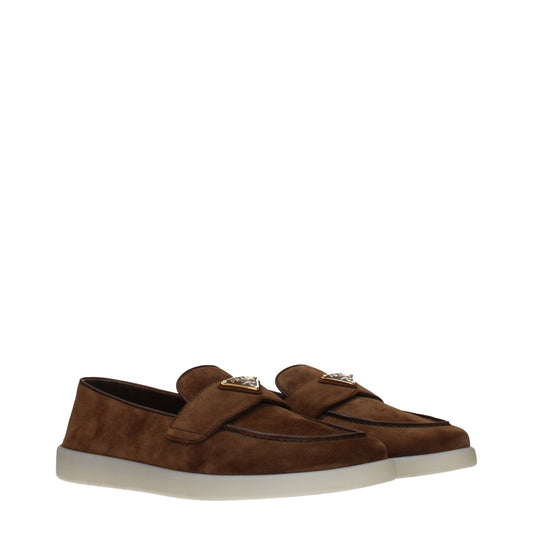 Prada Women's Loafers Suede