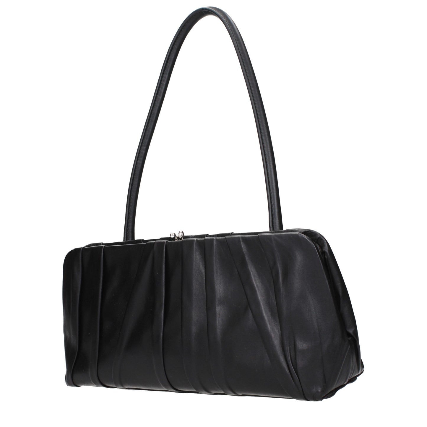 Jil Sander Shoulder Bags Women Leather Black