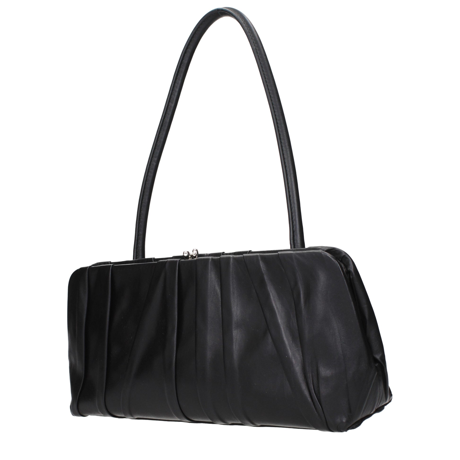 Jil Sander Shoulder Bags Women Leather Black