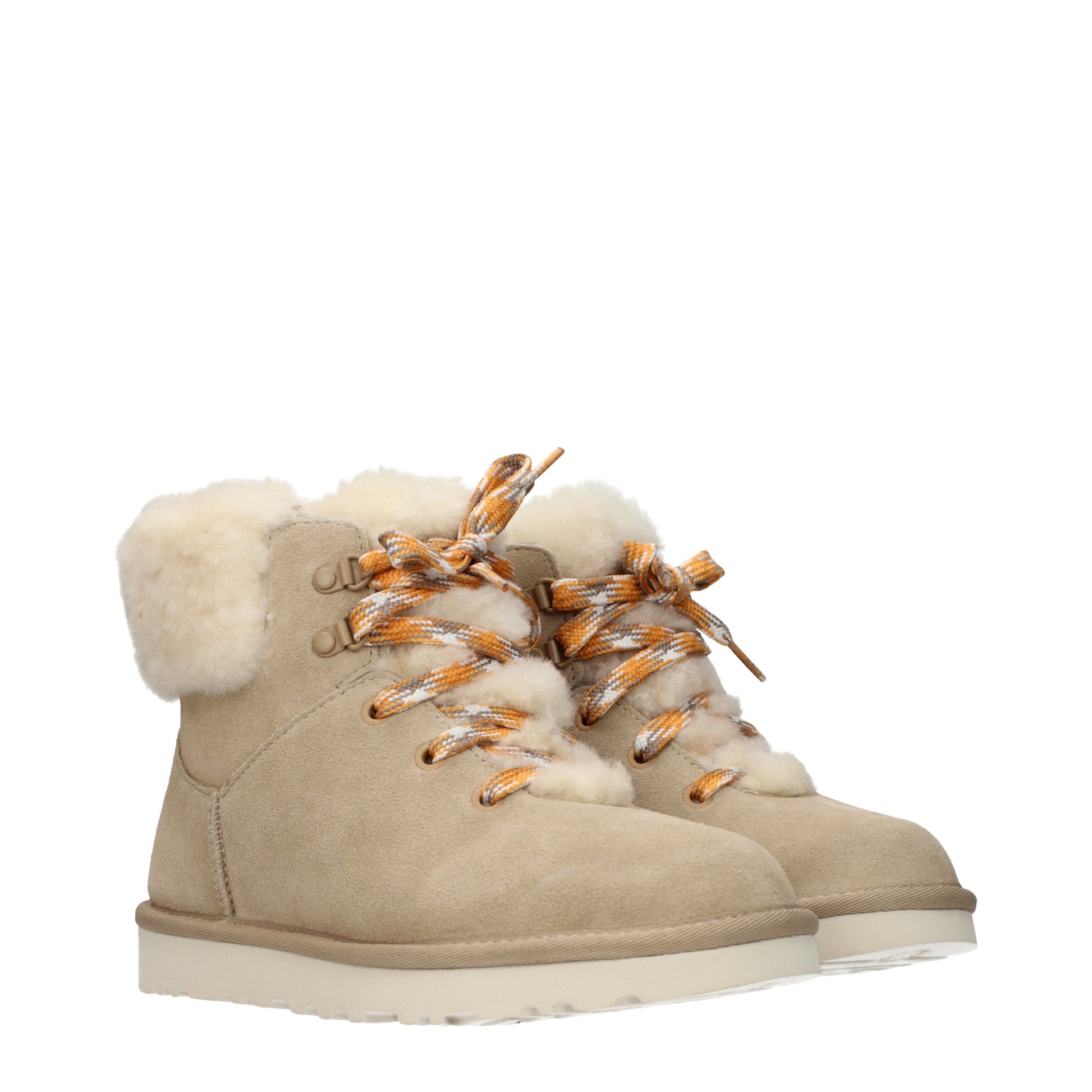 UGG Ankle Boots Women Suede Beige/Sand