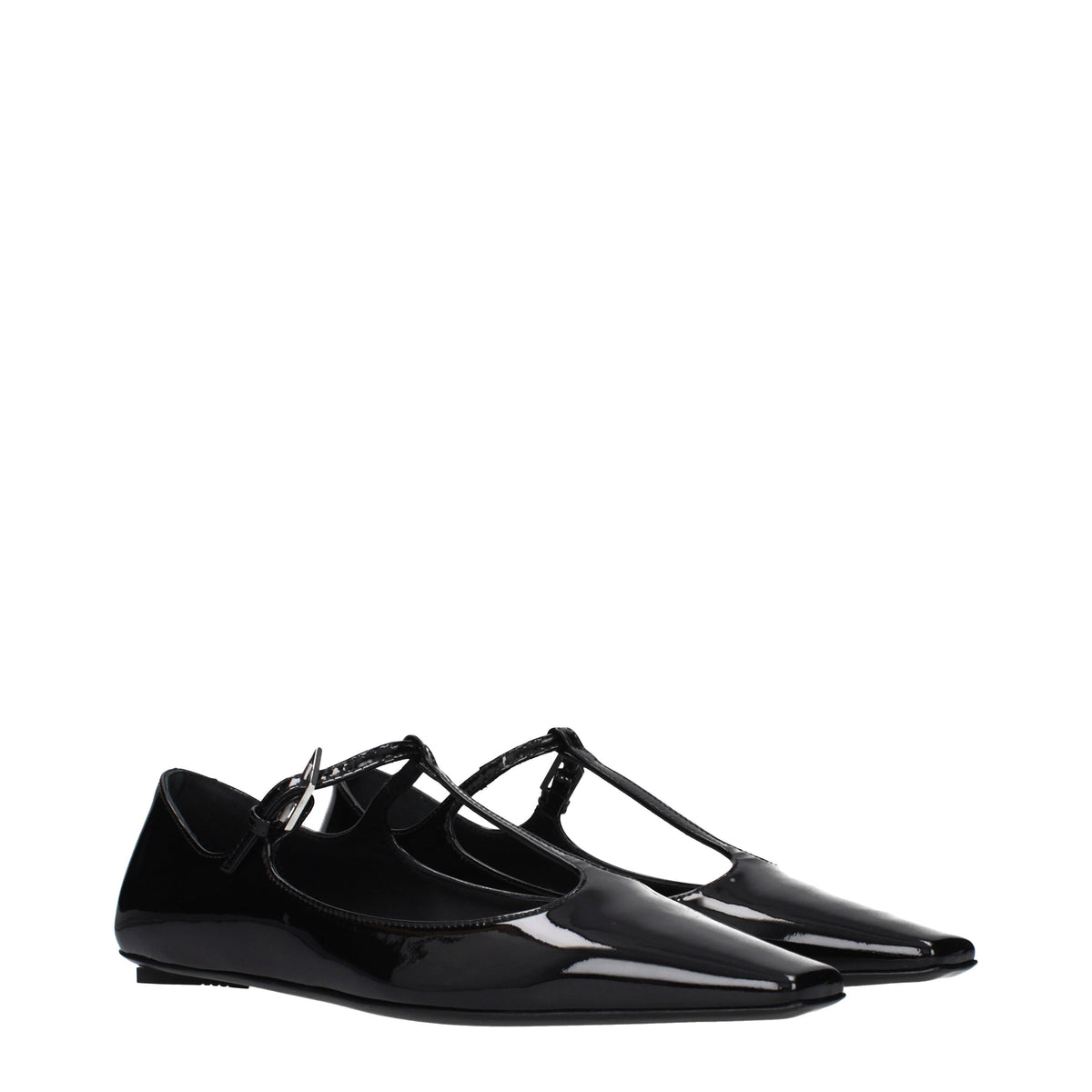 The Attico Women's Ballet Flats Patent Leather