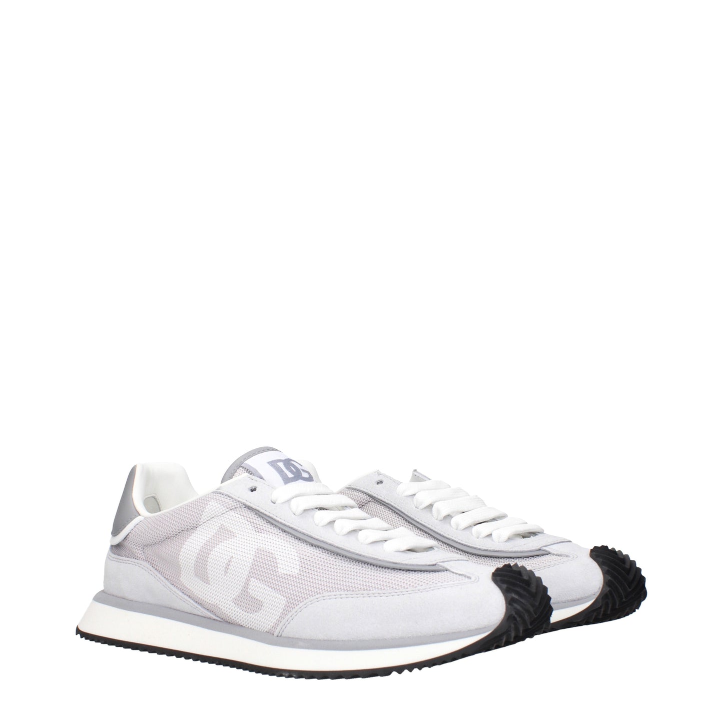 Dolce&Gabbana Sneakers Men Fabric  Gray