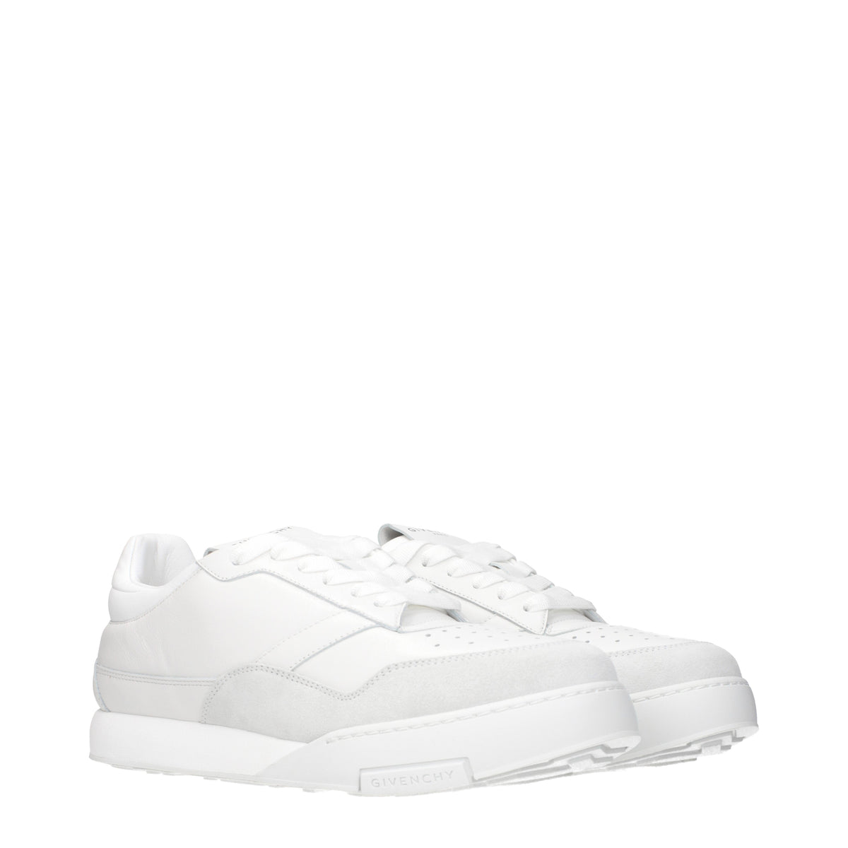 Givenchy Sneakers Men Leather White/Light Grey