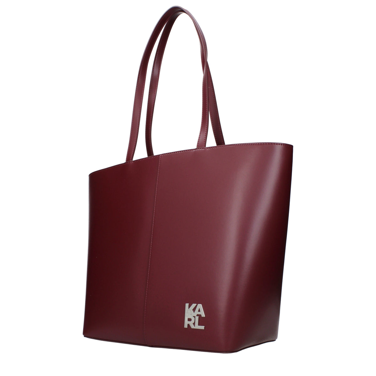 Karl Lagerfeld Shoulder Bags Women Polyurethane Red/Burgundy