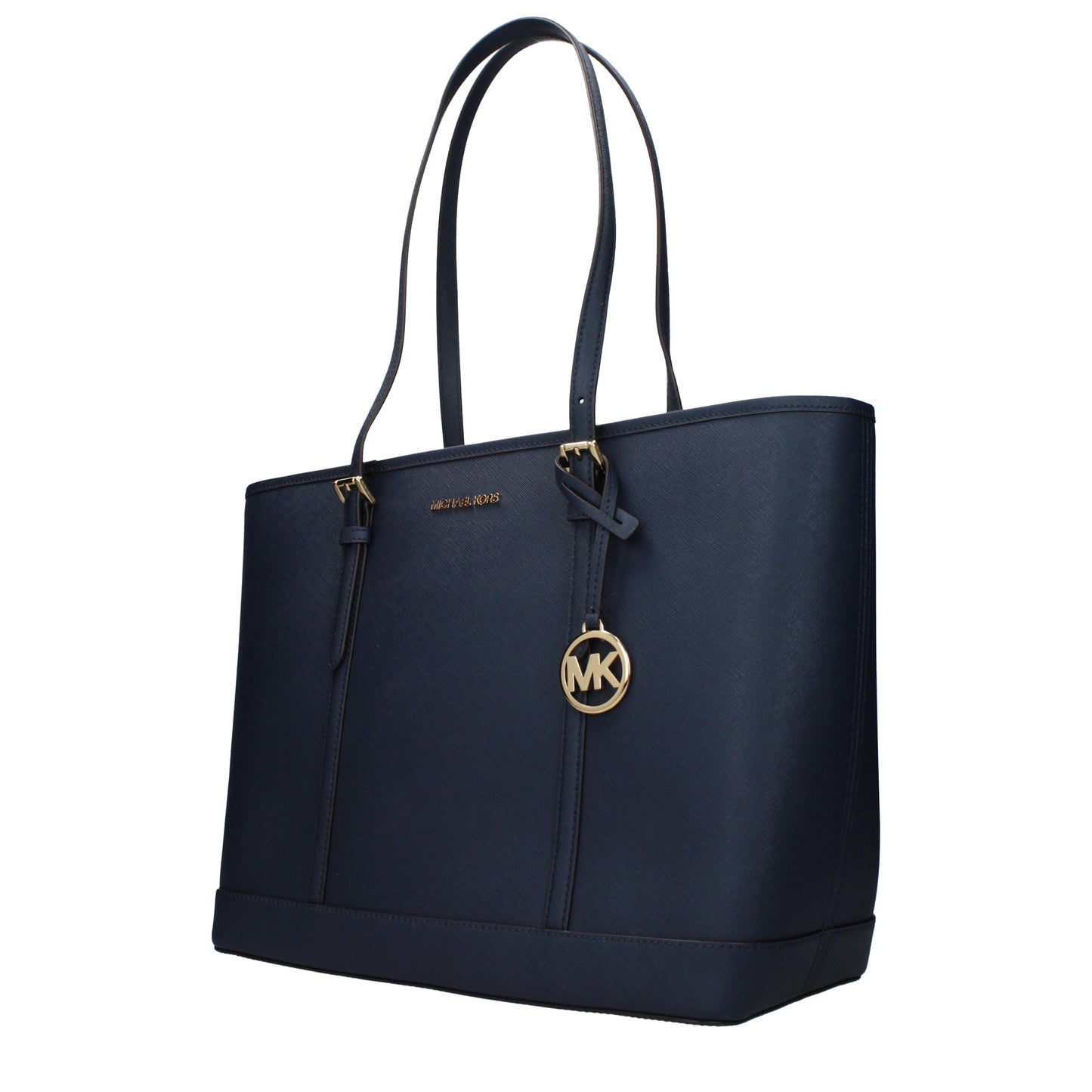 Michael Kors Shoulder Bags Women Leather Blue/Blue Navy