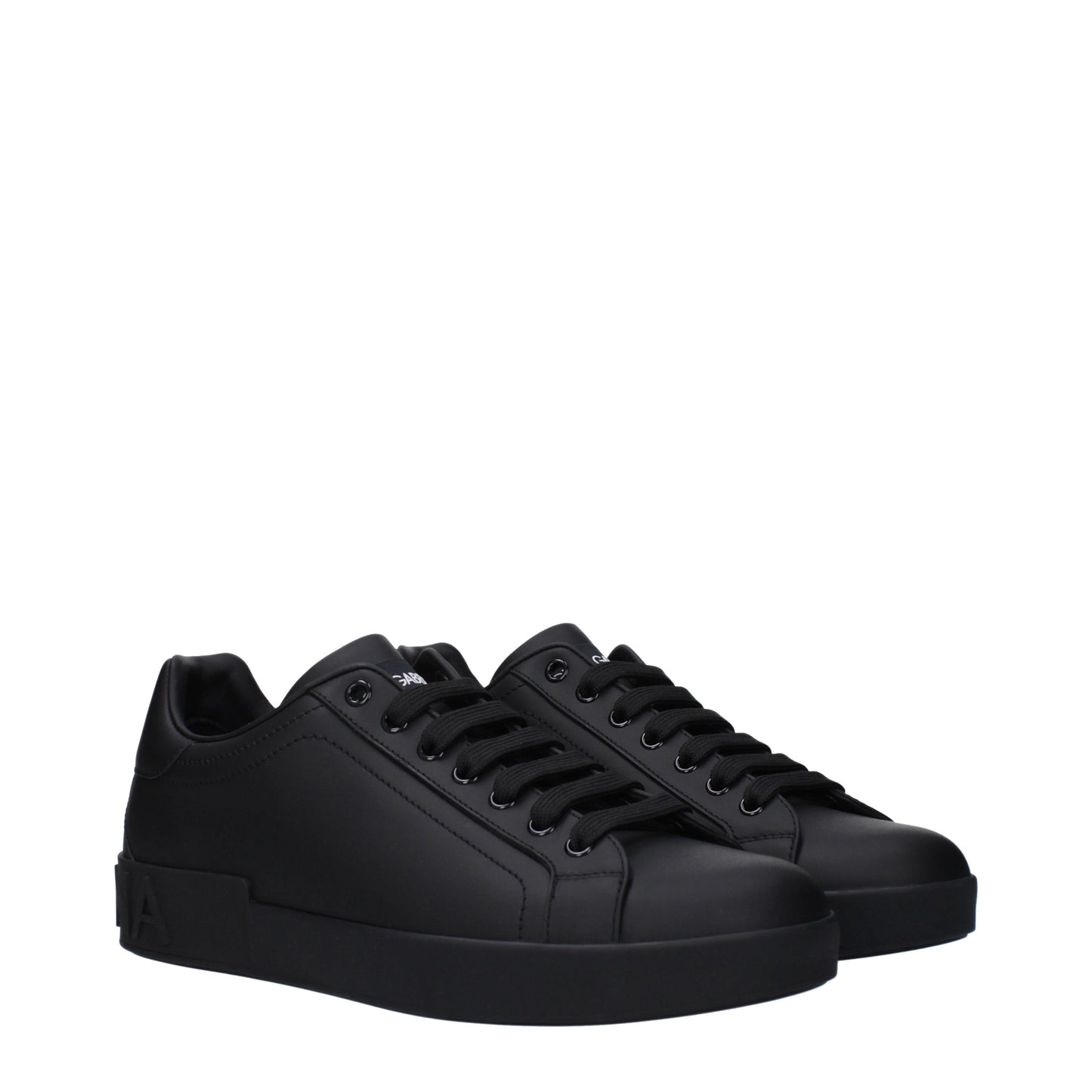 Dolce&Gabbana Sneakers Men Leather Black