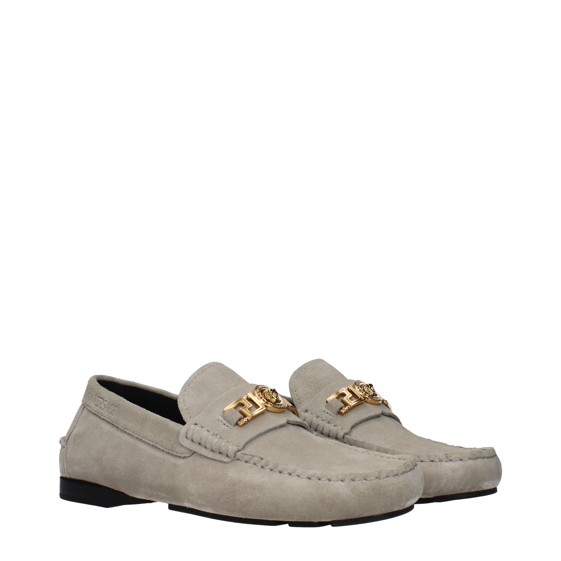 Versace Men's Loafers Suede