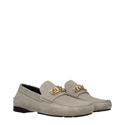 Versace Men's Loafers Suede
