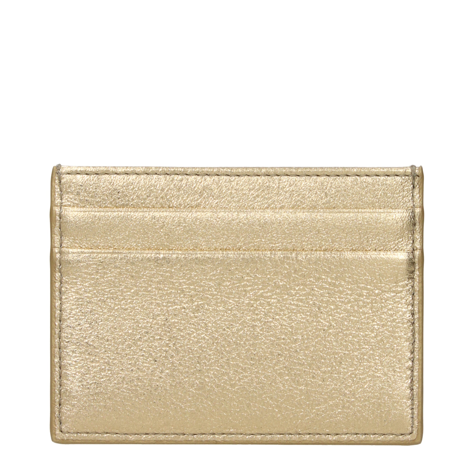 Dolce&Gabbana Document Holders Women Leather Gold
