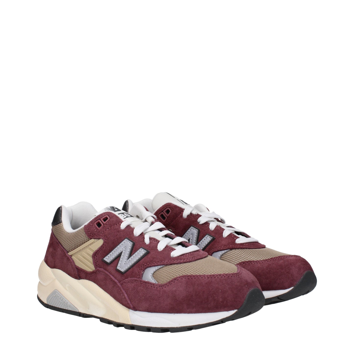 New Balance Men's Sneakers in Suede Brown/Wine