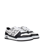 Fendi Sneakers Men Leather White/Black