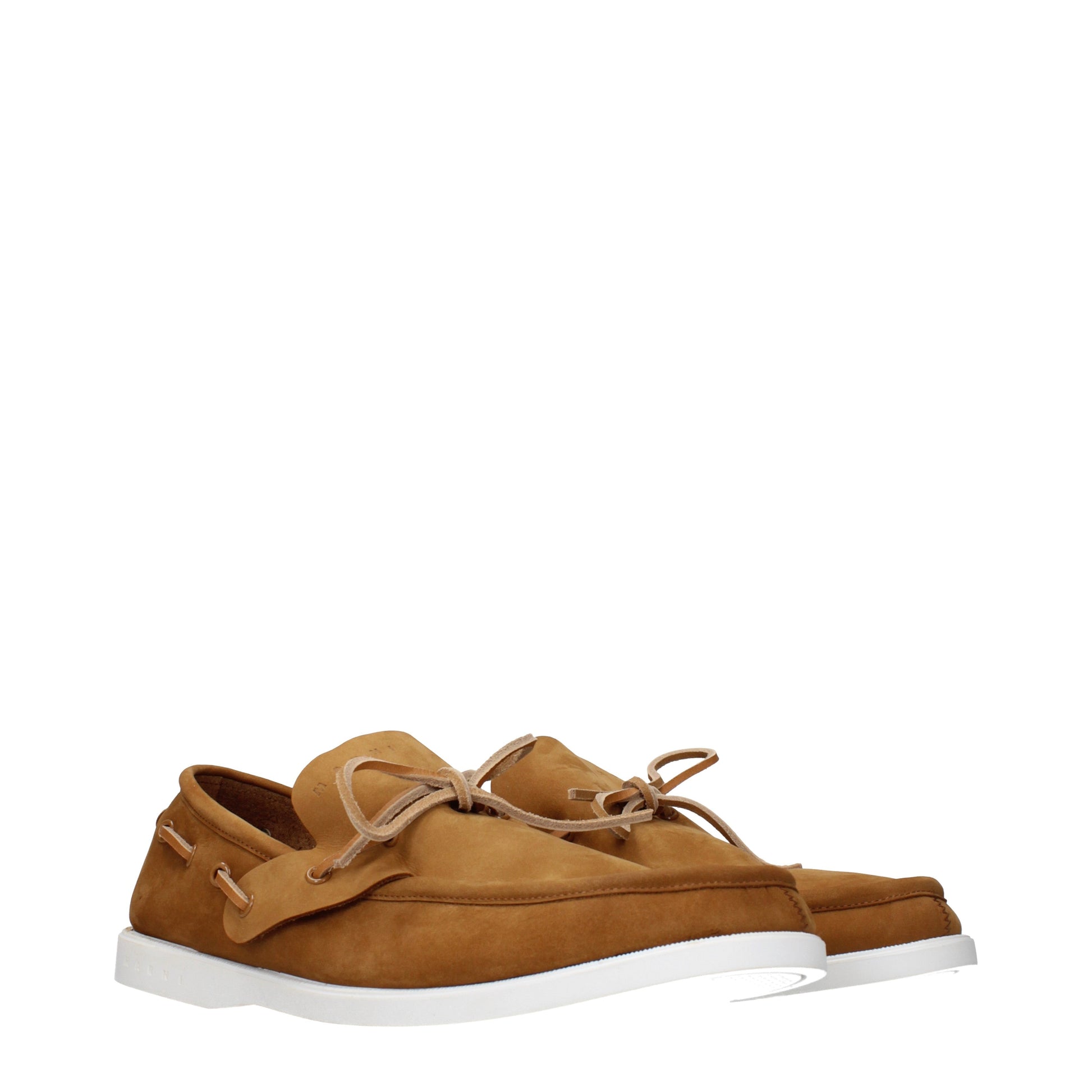 Marni Loafers Men Suede Brown