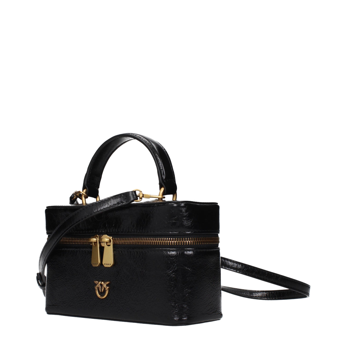 Pinko Handbags Women Leather Black
