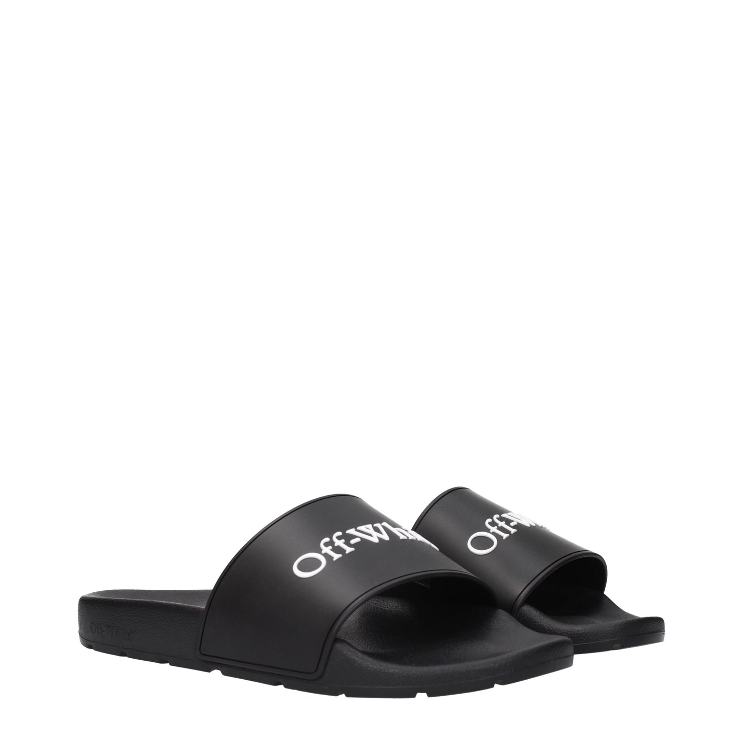 Off-White Men's Slippers and Clogs Rubber