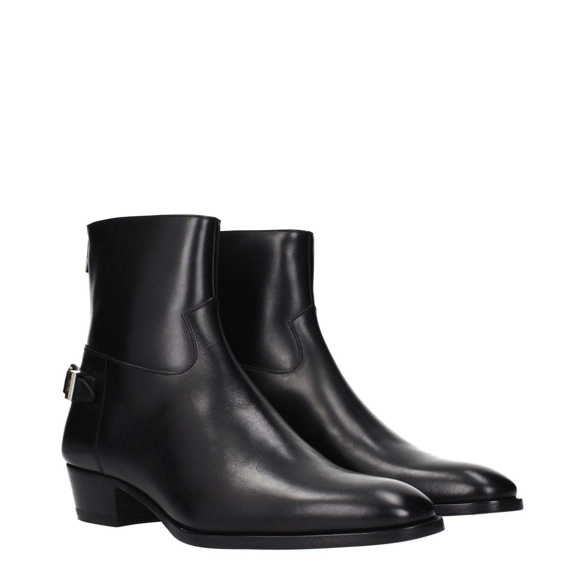 Celine Men's Ankle Boots Leather